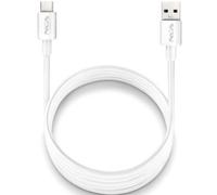 Cavo USB NGS ZYRO-AC White 1m USB-A a USB-C 480Mbps 15W
