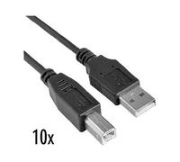 CAVO USB NILOX 1,8 m USB 2.0 da USB A a USB B