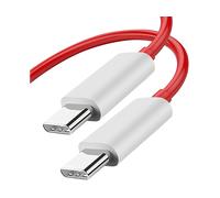 Cavo USB-C 6,5A originale OnePlus, Warp Charge 1 metro - rosso