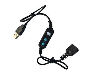 Cavo USB per conto alla rovescia, adattatore regolabile per impostazioni - prolunga USB, cavo timer | per luci a LED, lampade per acquari, pompe per acquari, ventilatori, apparecchi elettronici per