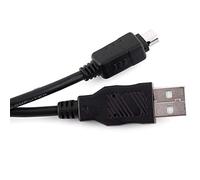 Cavo USB per fotocamera per fotocamera digitale Olympus E330/E-410/E-510/E520/SZ-10/SZ-30/SZ-20/CB-USB5/CB-USB6/U410/U500/U600 ecc., 1,5 M 12 pinCavo di trasferimento dati 480 Mbps