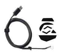 Cavo USB per mouse e 1 set di piedini per mouse compatibili con logitech G502 Hero G502 Mouse cablato Plug and Play