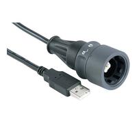 CAVO USB PXP6040/B/2M00 TIPO B BLOCCABILE SU A BULGIN