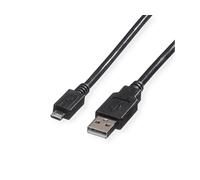 CAVO USB ROLINE 2.0 da USB A Maschio a Micro-USB B Maschio 0,8 m