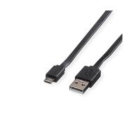 CAVO USB ROLINE 2.0 da USB A Maschio a Micro-USB B Maschio 1 m
