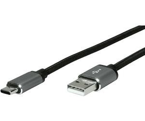 CAVO USB ROLINE 2.0 da USB A Maschio a USB C Maschio 3 m
