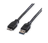 CAVO USB ROLINE 3.2 da USB A Maschio a Micro-USB A Maschio 2 m
