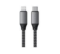 Satechi Cavo da USB C a Lightning - Certificato Apple MFi - Cavo di ricarica rapida per iPhone - per iPhone 16 Pro Max/16 Pro/16/16 Plus,iPhone 15 Serie, AirPods Pro, AirPods 3/2/1 (10 pollici/25 cm)