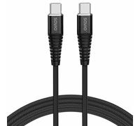 Cavo USB Savio CL-159 1 m USB-C a USB-C 100W 480 Mbps Nero
