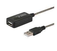 Cavo USB Savio CL-76 5M USB 2.0 maschio-femmina nero 480 Mbit/s