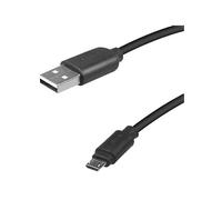 SBS Cavo dati USB 2.0 a MICRO USB, Spiralato 1m, Nero