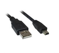 Cavo USB Sharkoon 2 m USB A a Mini-USB B USB 2.0 Nero