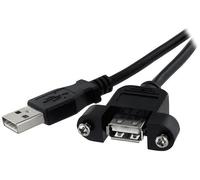 ST USBPNLAFAM1 - Cavo USB 2.0 USB-A pz Su presa, avvitabile, 15 cm