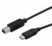 Startech Usb-c To Usb-b 50 Cm One Size Black