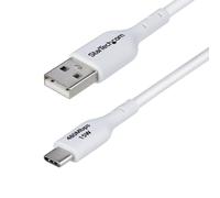 Cavo USB StarTech.com USB2AC2MNCWHE 2 m USB-A USB-C 3A Bianco TPE