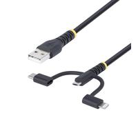 Cavo USB Startech RLTCUB1MBK Nero 1 m