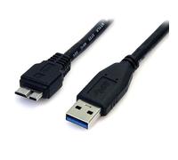 Cavo USB Startech USB3AUB50CMB 0,5 m USB A-M a Micro USB B-M Nero SuperSpeed 5 Gbps