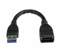 StarTech.com Cavo prolunga USB 3.0 Tipo A da 15 cm da A ad A - Maschio/Femmina