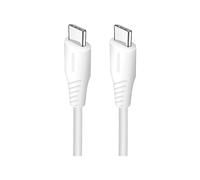 Swissten Cavo Dati USB-C/USB-C - Power Delivery 5A (100W) 1,5 mt - Bianco