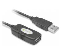 Techly Cavo Prolunga Attivo Extender USB Hi Speed Estensore di Segnale 10m Nero