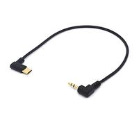 Cavo USB Tipo C a 3,5 mm, Angolato 90 Gradi, Adattatore Audio AUX Stereo per Google Huawei