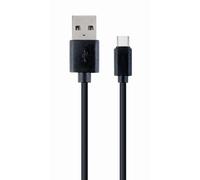 Cavo USB Tipo C Cablexpert CC-USB2-AMCM-1M 1m USB 2.0 Nero Cavo USB Tipo C Cablexpert CC-USB2-AMCM-1M 1m USB 2.0 Nero