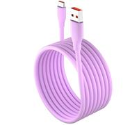 Cavo USB Tipo C Ricarica Rapida 2m, 120W Cavo USB a USB C 6A Ricarica Rapida per Xiaomi 14T Pro Redmi Note 13 14 Pro+ 5G Black Shark 5 POCO F7 Ultra, per POCO F6 Pro 13T 12T Redmi K80 Pro K70 Ultra