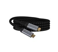 cavo usb type-c 2 metri, Compatibile con thunderbolt 4/3, tipo C 3.2 Gen2x2 con velocità 20 Gbps trasferimento dati usbc, PD 240W 5A, video 4K a 60Hz e E-Marker per Dell XPS, S20, S21, Hub, Monitor