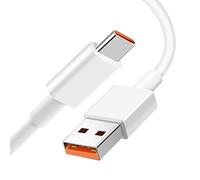 Cavo USB Type-C 2M per Xiaomi Redmi Note 13 Pro 12 11s 11 Pro,120W 6A Cavo USB C Ricarica Rapida e Trasmission per Xiaomi 14 Ultra 13T Pro 13 Pro 12 12T Pro Poco X6 Pro X4 Pro M6 Pro M5S Realme 12 Pro