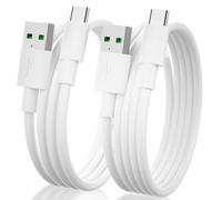 Cavo USB Type C [2Pezzi/1+1.8M], Cavo USB a a USB C 80W SUPERVOOC Ricarica Rapid
