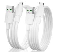 Cavo USB Type C [2Pezzi/1+1.8m], Cavo USB A a USB C 80W SUPERVOOC Ricarica Rapida per OPPO Find X5 Pro Reno10 Pro Reno8, cavo usb c ricarica rapida per OnePlus 12R 11 Nord 2T 10 Pro realme GT NEO 3T