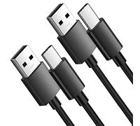 Cavo USB Type-C 2Pezzi,1M,Cavo USB C Carica Rapida e Trasmissione(Connettore 10mm) per Blackview BV7100 BL8800 BL8800 Pro BV7200 BV9200 BV8800 BV5200 BV5200 Pro BL6000 Pro BL5000 Rugged Smartphones