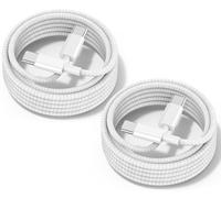 Cavo USB Type-C 60W Ricarica Rapida per iPhones 16 15 Pro Max, Samsun Galaxy S24, S24+ Ultra, S23, S22, S21, S20, S10,iPad Pro/Air/Mini, MacBook Air, AirPods, CarPlay e Android Auto, Set da 2