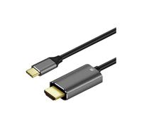 Cavo USB Type-C a HDMI - Art - KABUSBC OEM-C4-2 - 1,8 m - Nero e grigio - Connessione video e audio