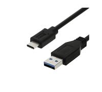 Cavo USB type C verso USB lunghezza 2m - Ricarica / Sincronizzazione - Nero