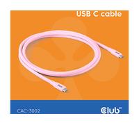 CAVO USB TYPE C CLUB3D CAC-3002