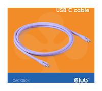 CAVO USB TYPE C CLUB3D CAC-3004