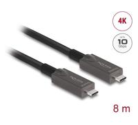 Delock 84147 câble USB 8 m USB Type-C Noir