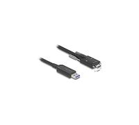 Cavo USB Type C DELOCK Cavo ottico attivo USB 10 Gbps-A maschio per USB Type-C maschio