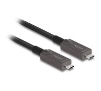 CAVO USB TYPE C DELOCK Cavo ottico attivo USB-C Video + Dati + PD da 15 m