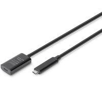 Cavo USB Type C DIGITUS Cavo di prolunga attivo USB 3.2 Gen2 10G, USB-C - USB-C, 5 m