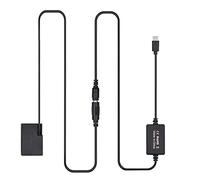 Cavo USB Type-C PD con connettore batteria fittizia DR-E18 sostitutivo LP-E17 per 750D 760D T6S 77D 800D 200D Rebel SL2