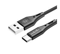 Cavo USB TYPE-C Ricarica Rapida 3A Cavo Usb c 2M Cavetto Usb Type C Cavo Type C cavo type-c to type-c per Samsung S8 S9 S10 A30 A40 A50 A70 A20,Huawei P9 P20 P10 P30,Xiaomi Mi 8,9 Sony,Gopro,OnePlus