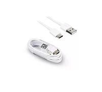 Cavo USB Type-C Tipo C, USB EP-DN930CWE, Compatibile con Samsung Note 7, N930, Galaxy S8 Plus, G950, G955 A3 A5 A7 2017 Dati Carica Ricarica Bulk OEM, Bianco 1,2 m