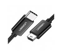UGREEN Mini USB Type C Cable, 3ft USB C to Mini USB Cable for Digital Camera, MP3 Player and More Mini B USB Devices (Black)