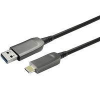 Vivolink PROUSBCAMMOP30 cavo USB USB 3.2 Gen 1 [3.1 Gen 1] 10 m USB C USB A Nero (USB-A to USB-C M/M Optic - Fiber Cable 30m - NEW