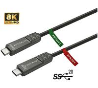 Vivolink PROUSBCMM12.5OP cavo USB 3.2 Gen 2 [3.1 2] 12,5 m C Nero (USB-C to USB-C Cable 12.5m - for AV Warranty: 144M) [PROUSBCMM12.5OP]