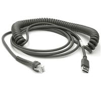 Zebra CBA-U29-C15ZBR cavo USB USB 2.0 4,57 m USB A Nero