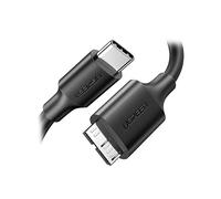 Ugreen Cavo USB 3.0 Micro-B a USB-C US312 ricarica e sincronizzazione rapida 1 m Nero