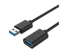 Cavo USB Unitek Y-C459GBK MASCHIO/FEMMINA NERO 2 M